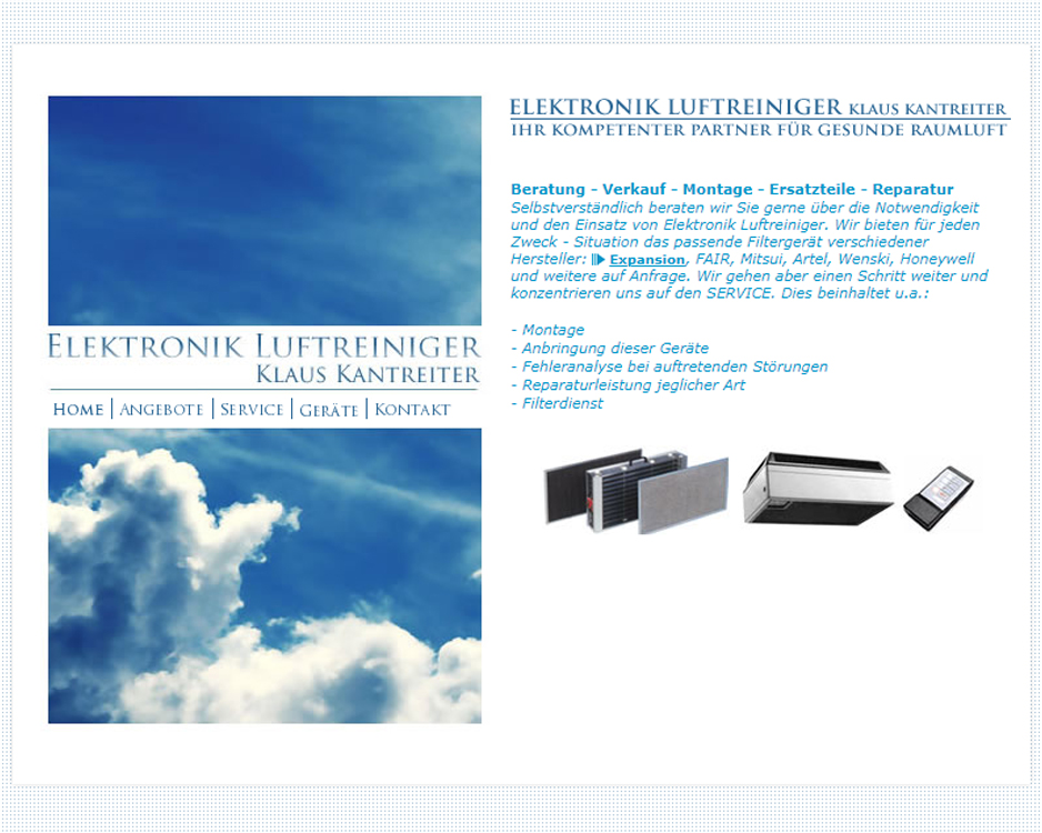 Kantreiter Elektronik Luftreiniger