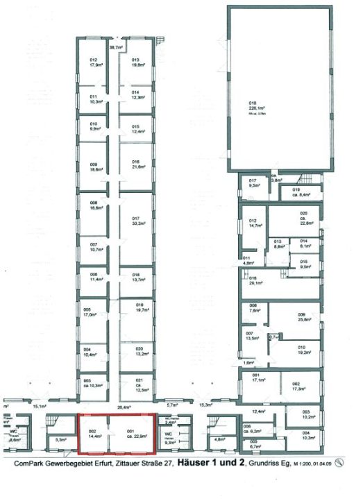 Büro - 37,3 qm – Bild 2